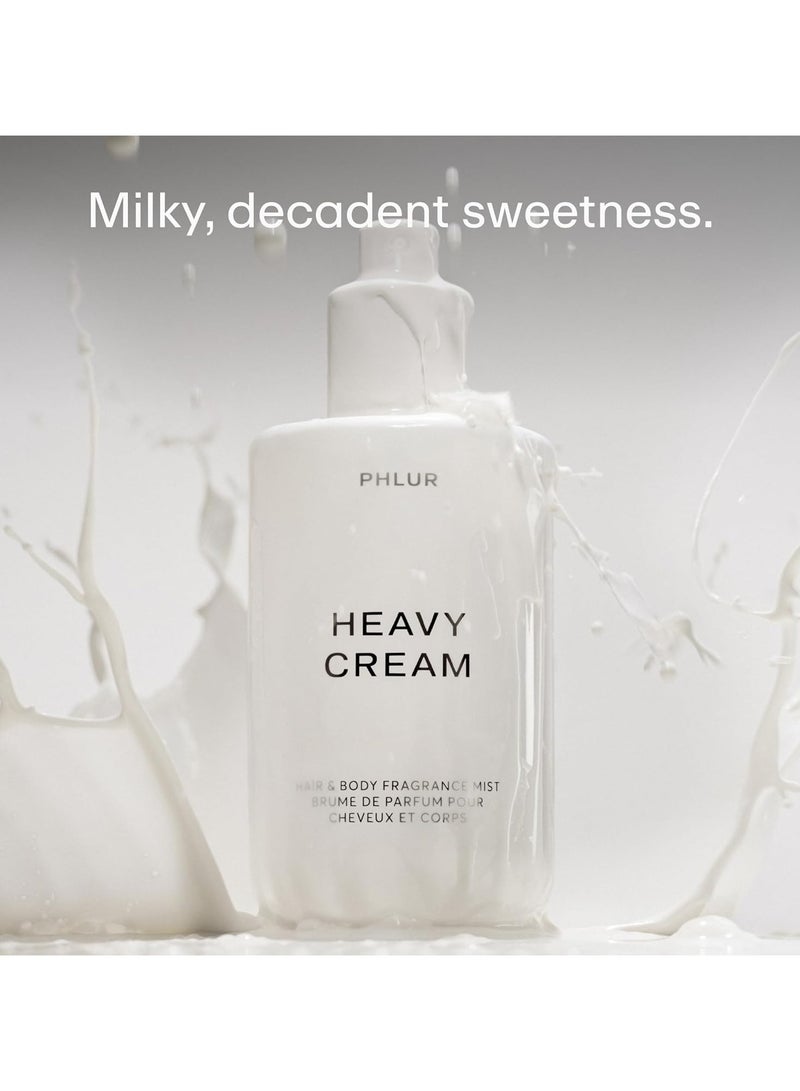 PHLUR Heavy Cream Body Mist – Hair and Body Fragrance Mist & Body Spray Marshmallow, Whipped Cream, Jasmine, Coconut & Vanilla Body Spray (8 FL Oz) - Image 2