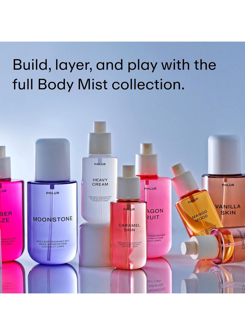 PHLUR Heavy Cream Body Mist – Hair and Body Fragrance Mist & Body Spray Marshmallow, Whipped Cream, Jasmine, Coconut & Vanilla Body Spray (8 FL Oz) - Image 5