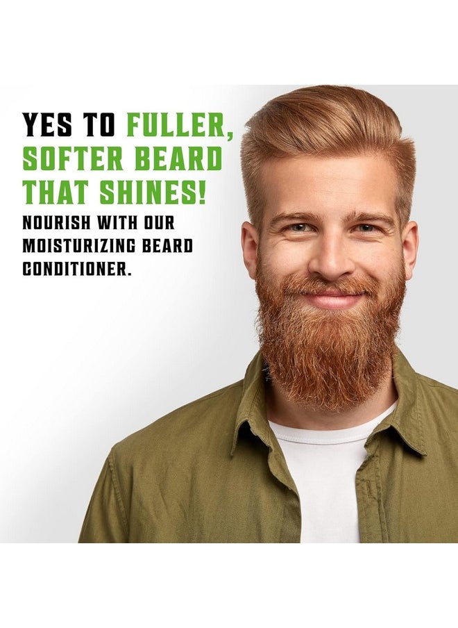 Viking Revolution Viking Revolution Beard Wash & Conditioner Set w/Argan & Jojoba Oils - Softens, Smooths & Strengthens Beard Growth - Natural Peppermint and Eucalyptus Scent - Shampoo (17 oz)  - Image 4