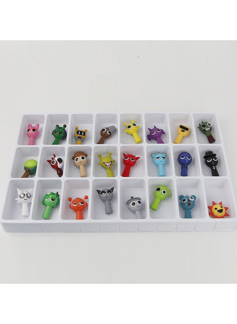 24pc Sprunki Action Figures Sprunkies Game Sprunky Toy - Image 3