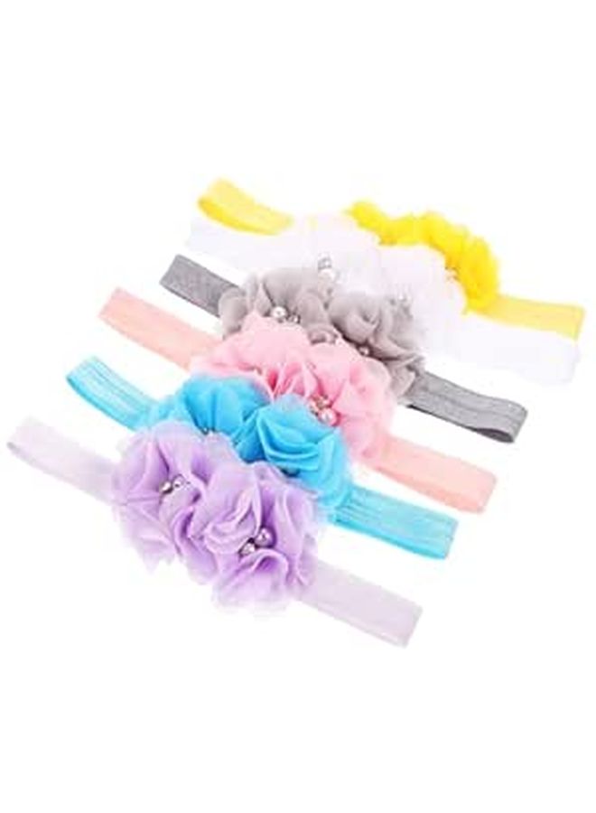 SUPVOX 6pcs Soft Baby Headbands Newborn Hair Bands Infant Toddler Girl Boy - Image 1