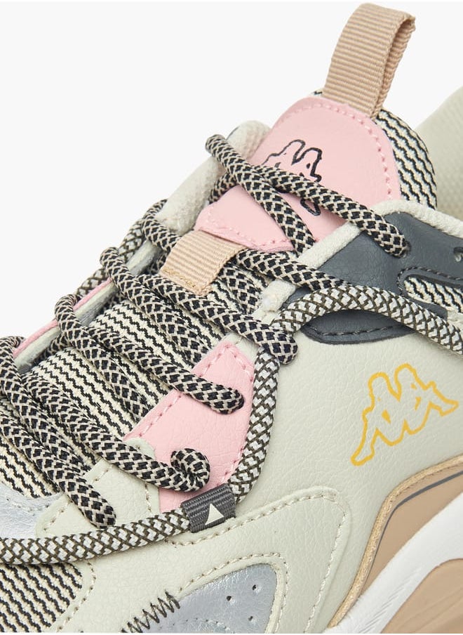 Kappa Womens Logo Detail Sports Shoes with Lace-Up Closure  - Image 4