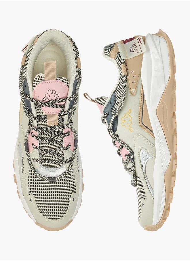 Kappa Womens Logo Detail Sports Shoes with Lace-Up Closure  - Image 2