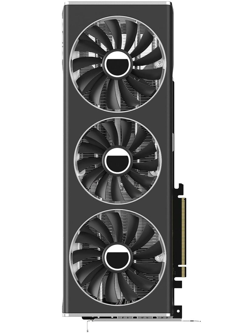 XFX - XFX Speedster MERC319 RX 7800 XT Black Gaming Graphics Card 16GB GDDR6 HDMI 3xDP, AMD RDNA 3 RX-78TMERCB9 - Image 1