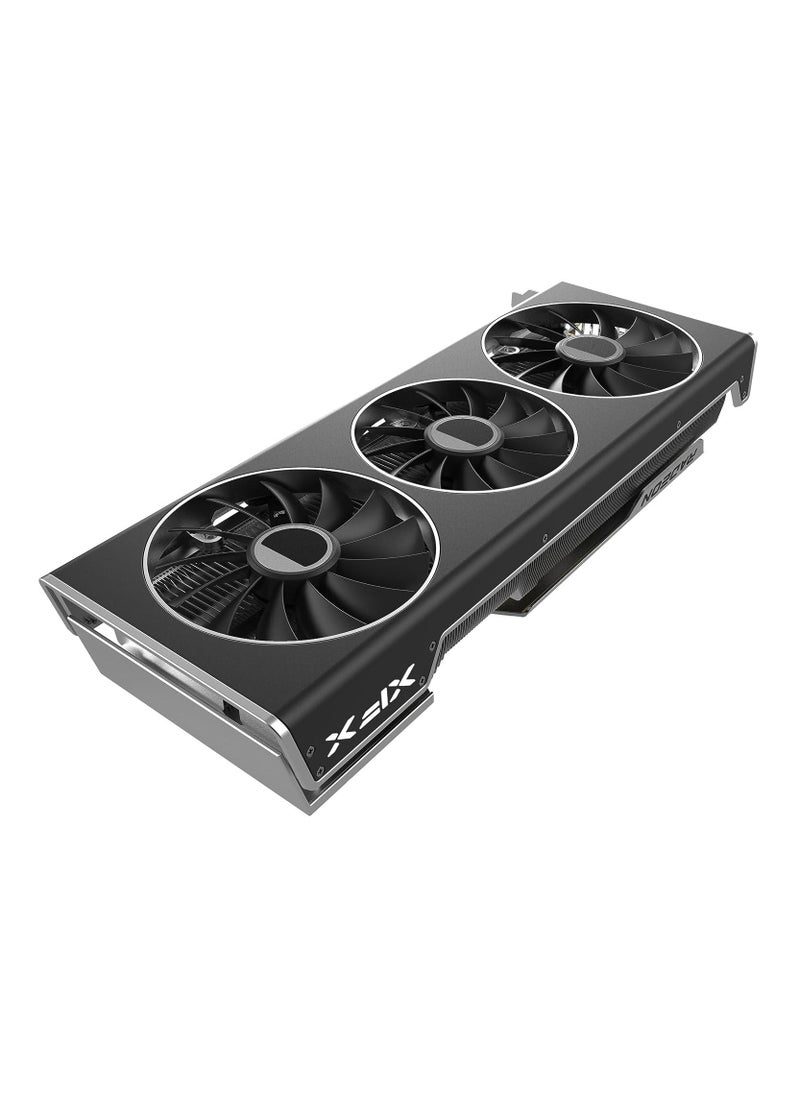 XFX - XFX Speedster MERC319 RX 7800 XT Black Gaming Graphics Card 16GB GDDR6 HDMI 3xDP, AMD RDNA 3 RX-78TMERCB9 - Image 1