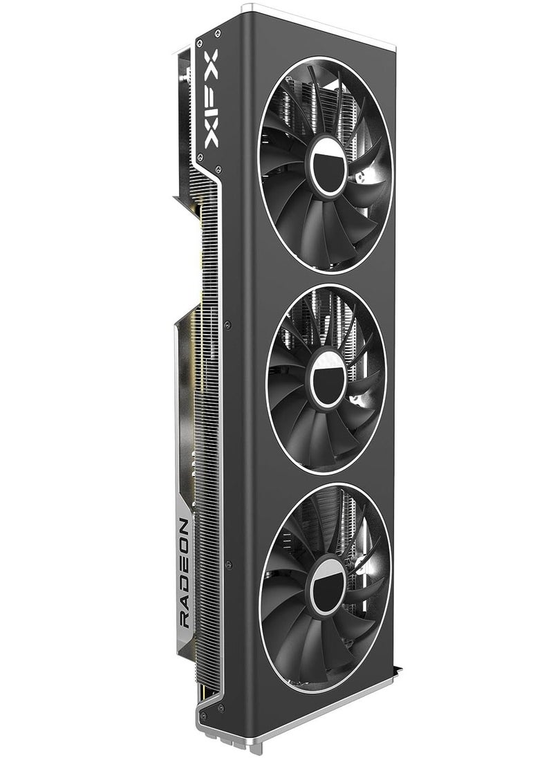 XFX - XFX Speedster MERC319 RX 7800 XT Black Gaming Graphics Card 16GB GDDR6 HDMI 3xDP, AMD RDNA 3 RX-78TMERCB9 - Image 1