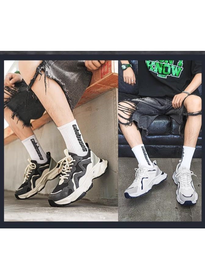 كارتيلو ارتفاع سولة سميكة للرجال يزيد من الأحذية الرياضية المريحة - Image 4