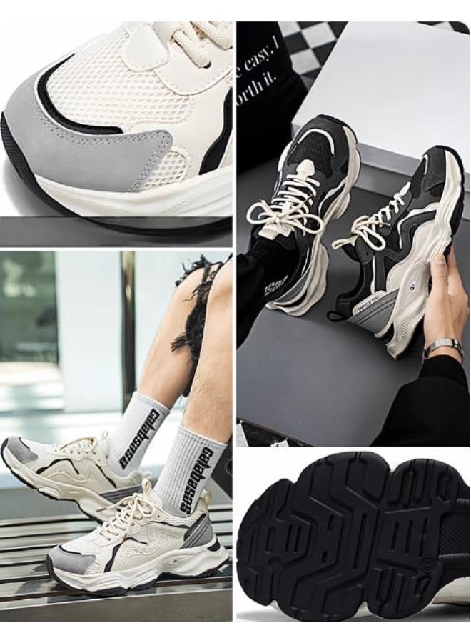 كارتيلو ارتفاع سولة سميكة للرجال يزيد من الأحذية الرياضية المريحة - Image 5