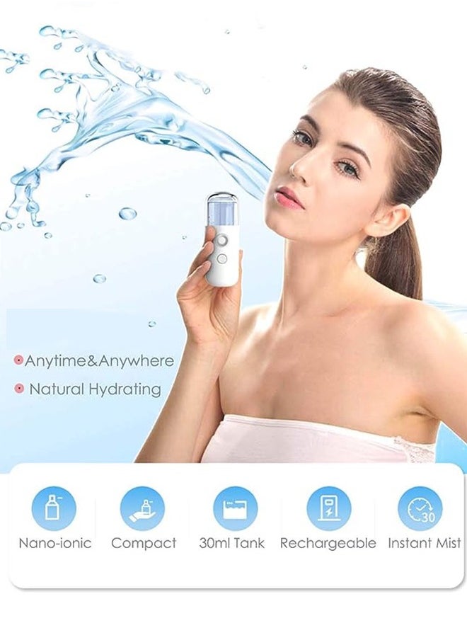 General Facial Steamer Handy Mini Mister Rechargeable Mist Sprayer,Spray Face Moisturizing  - Image 3
