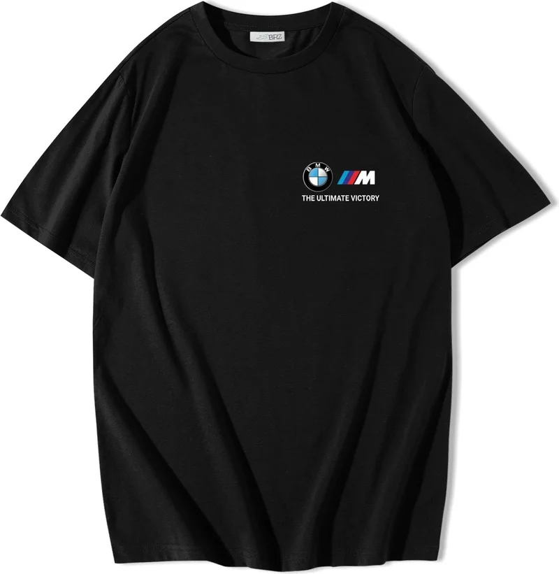 BRZ Collection Unisex Oversize BMW M5 Black T-Shirt