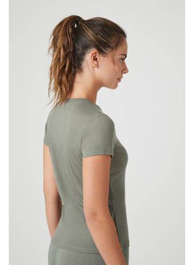 FOREVER 21 تي شيرت طاقم نشط - Image 2