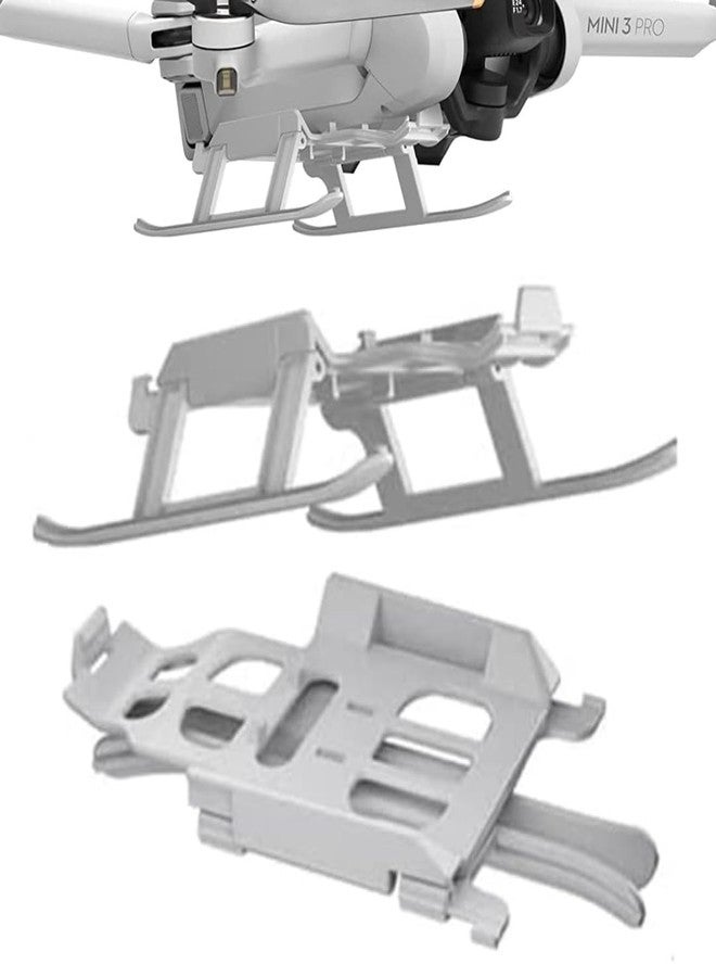TMG Foldable Landing Gear for DJI Mini 3 Pro/3, Quick Release Height Extender Leg for Mavic Mini 3 Pro Accessories - Image 1