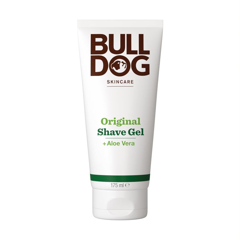 Bulldog Original Shave Gel for Men Aloe Vera Enriched Delivers a Close Comfortable Shave 95 Natural Origin 59 fl oz