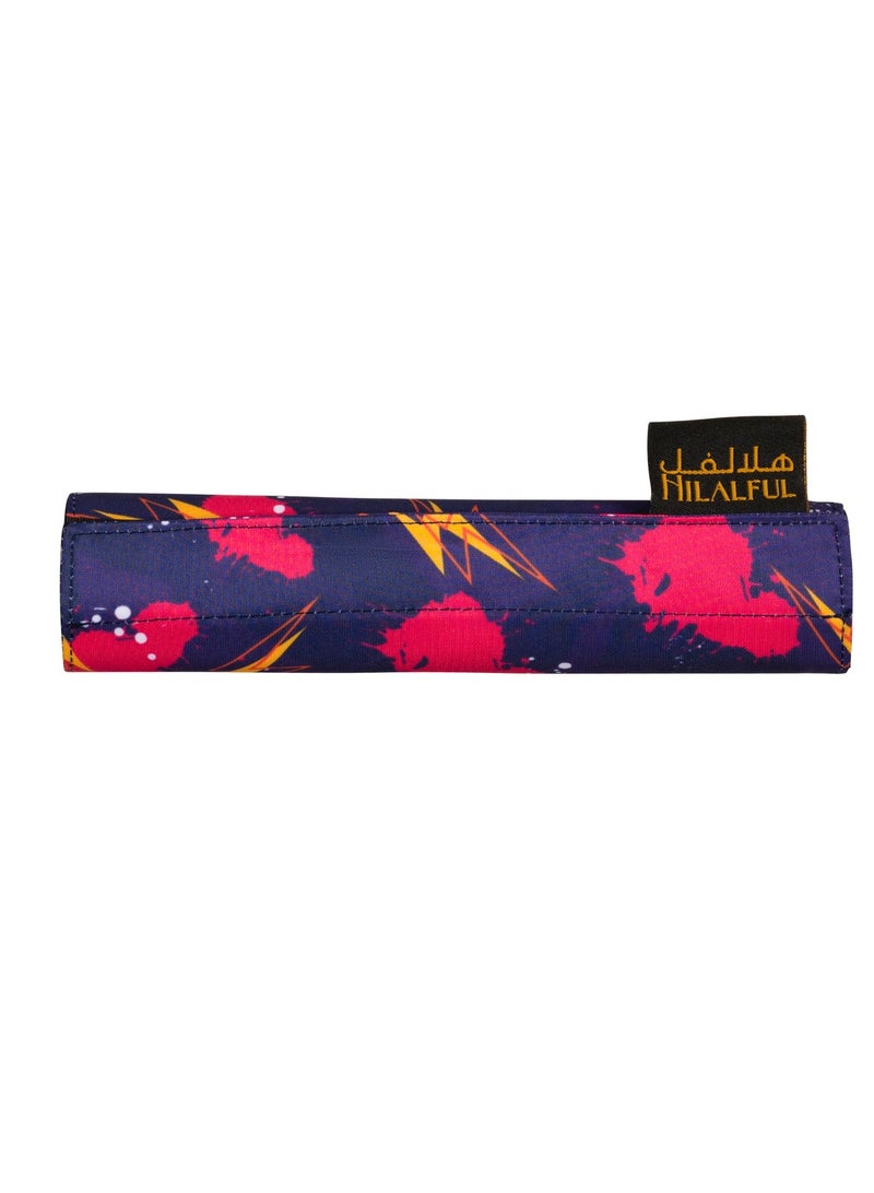 HilalFul Roll Out And Pray - Pretty Thunder | Muslim Praying Rug for Adults | Water Resistant | Anti-Slip | Islamic Gift for Eid, Ramadan | For Travel | Lightweight - Image 1
