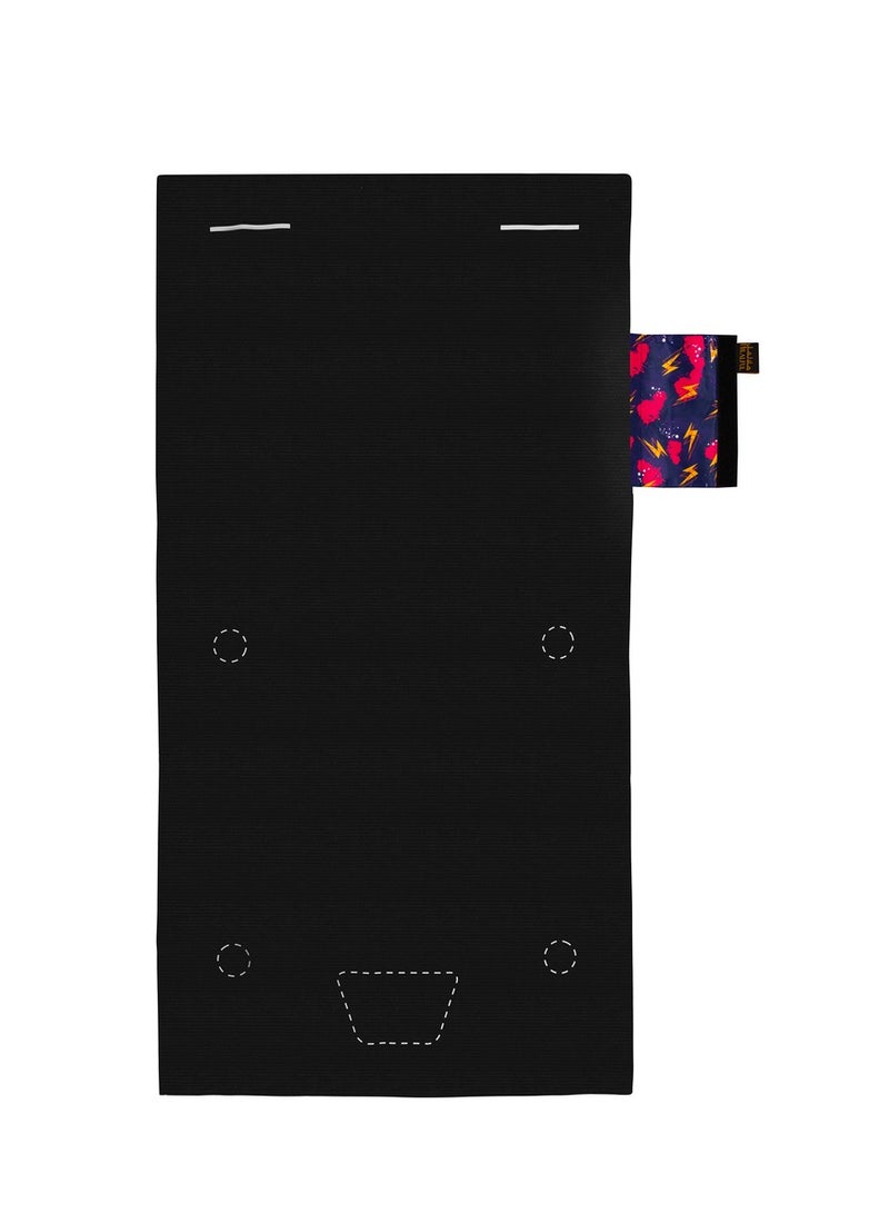 HilalFul Roll Out And Pray - Pretty Thunder | Muslim Praying Rug for Adults | Water Resistant | Anti-Slip | Islamic Gift for Eid, Ramadan | For Travel | Lightweight - Image 2