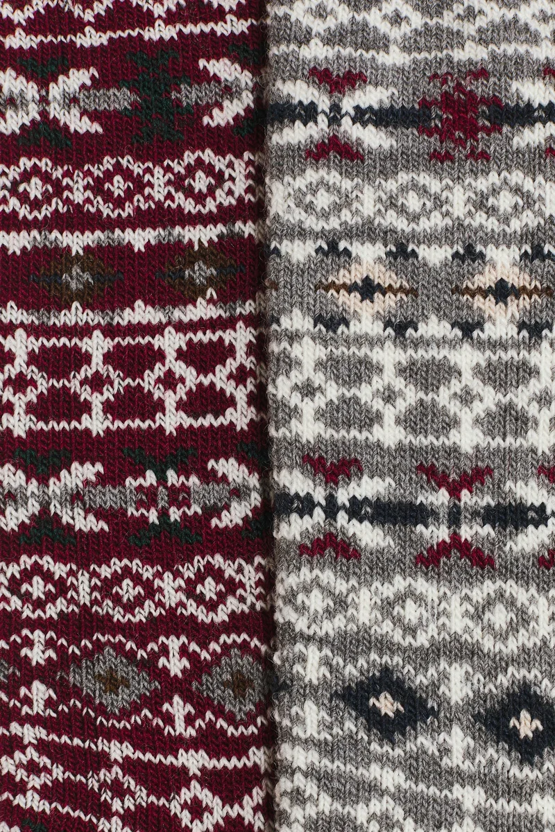 اتش اند ام جوارب من الصوف - طقم من قطعتين