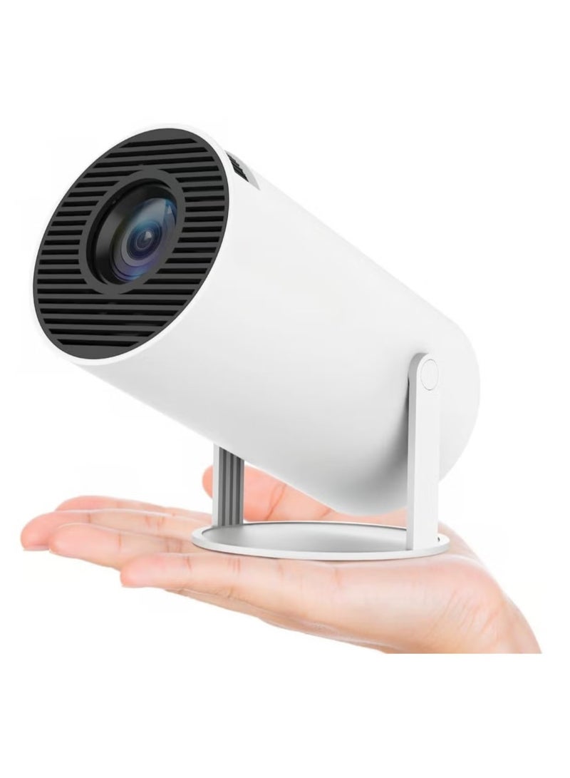 TIGER HY300 Auto Keystone Correction Portable 4K Projector | 200 ANSI Smart Projector with 2.4/5G WiFi, BT 5.0, 130-Inch Screen, 180° Flip | Home & Office Use, Crystal Clear Display  - Image 1