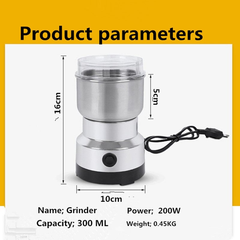 Export Four-Blade UK Version Coffee Grinder & Spice Mill - Multifunctional Kitchen  Tool - Image 5