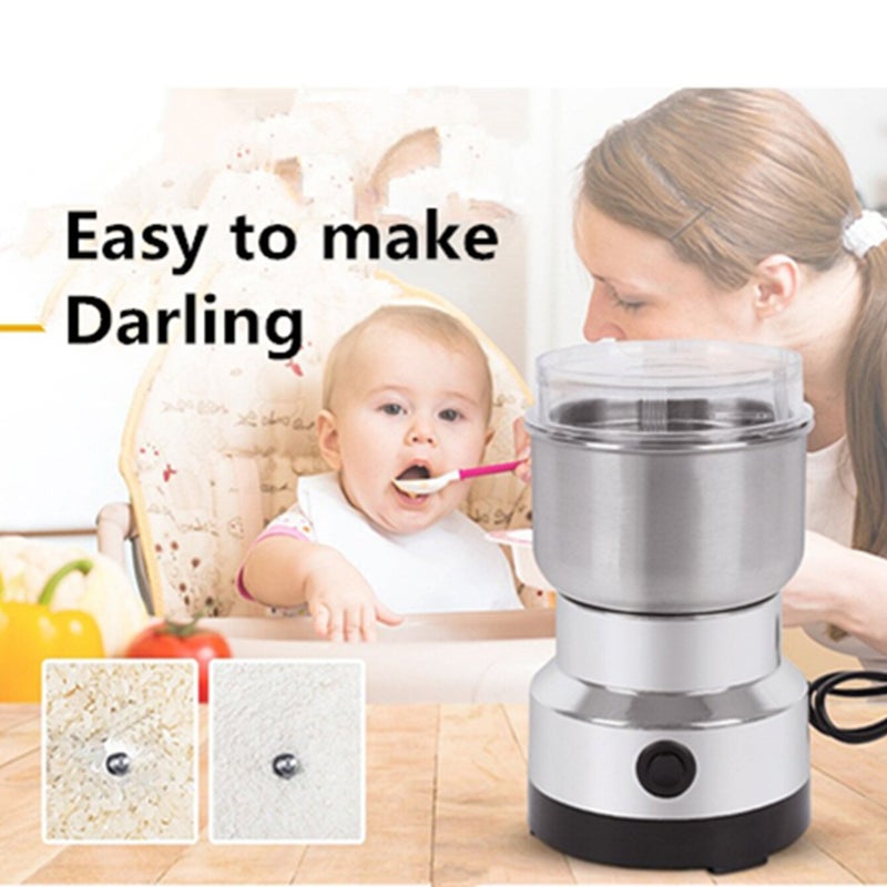 Export Four-Blade UK Version Coffee Grinder & Spice Mill - Multifunctional Kitchen  Tool - Image 3