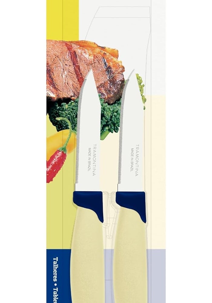Tramontina 2 PCS Vegetable and Fruit Knife Set - Image 1