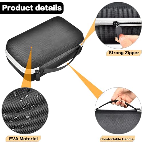 Grapsa Case Compatible with KIKIDO for Novah for GLAKER for Ufree for FADEKING for GSKY for Romanda Professional Hair Clippers, Beard Trimmer Grooming Storage Holder for Hair Trimmers Set (Box Only) - Image 3