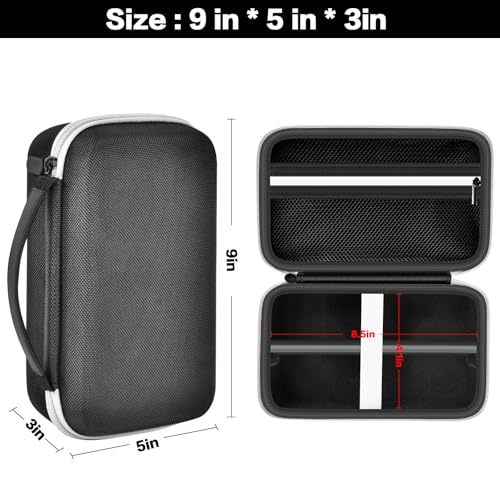 Grapsa Case Compatible with KIKIDO for Novah for GLAKER for Ufree for FADEKING for GSKY for Romanda Professional Hair Clippers, Beard Trimmer Grooming Storage Holder for Hair Trimmers Set (Box Only) - Image 5