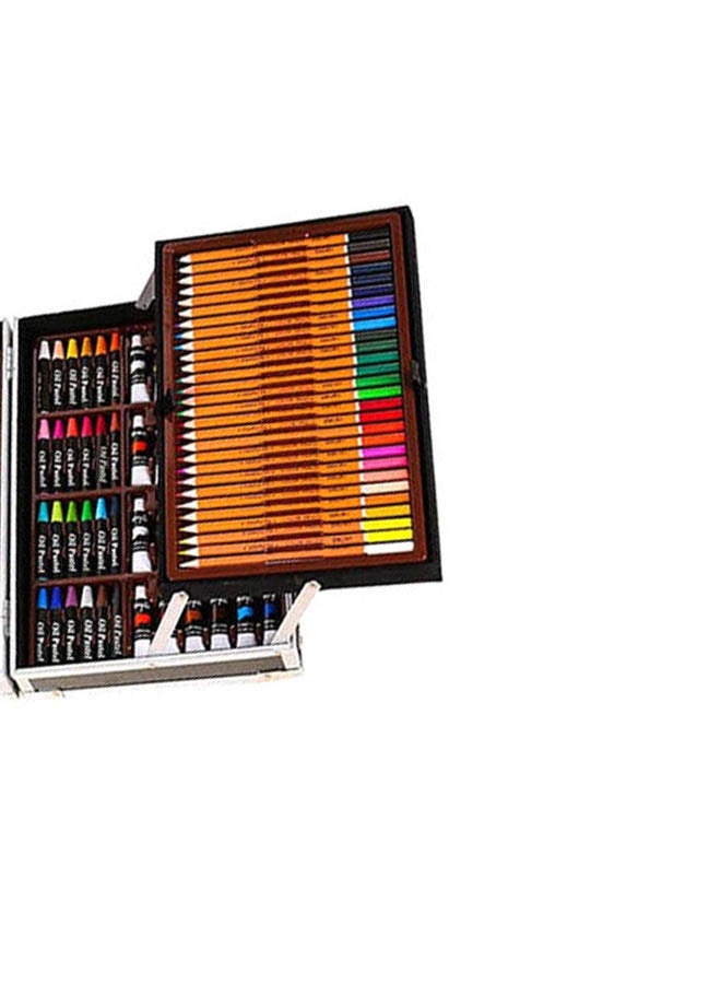 حزمة مستلزمات فنية من 145 قطعة متعدد الألوان - Image 3