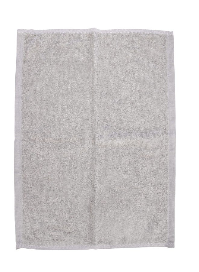 Superio Cotton Terry Washcloths Grey Towels 100% Cotton Cleaning Cloth 16" Rags Wash Clothes for Body and Face, Spa Towels, Multi Purpose (6, 16"x16") - Image 5