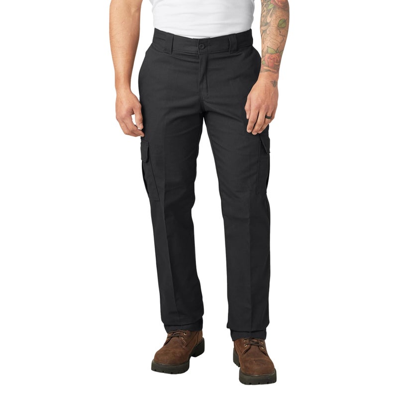 Dickies Slim Fit Cargo Pants Black 36 34