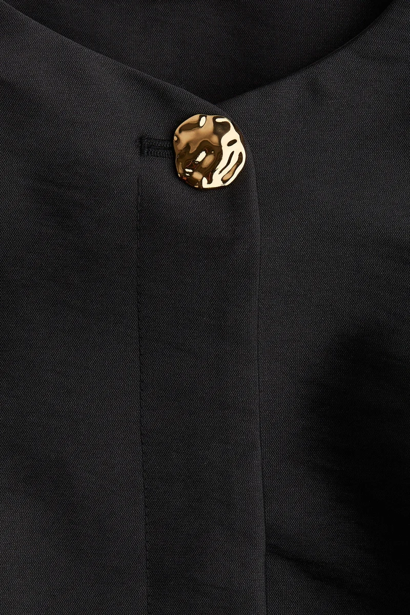 H&M Balloon-sleeved blouse