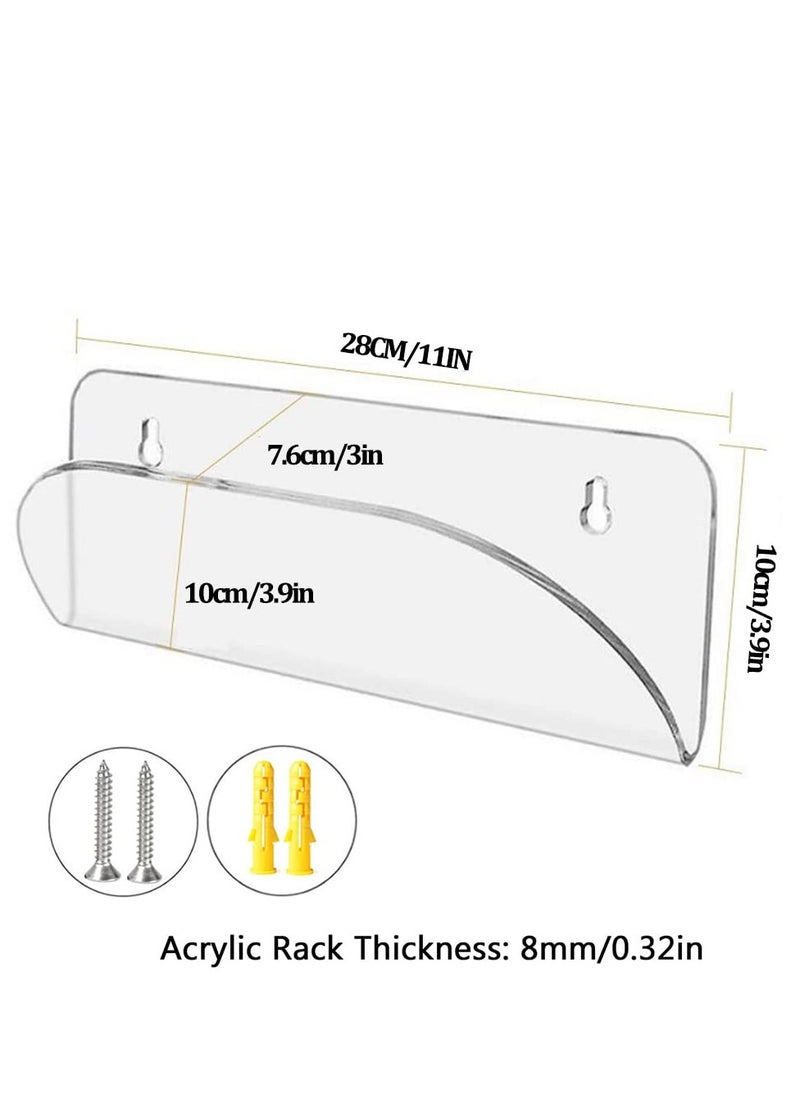Generic - Skateboard Wall Mount Display, Rack Skateboard Hanger Wall Mount, Deck Clear Display, Skateboard Storage Standater Skis and Electric Skateboard - Image 1