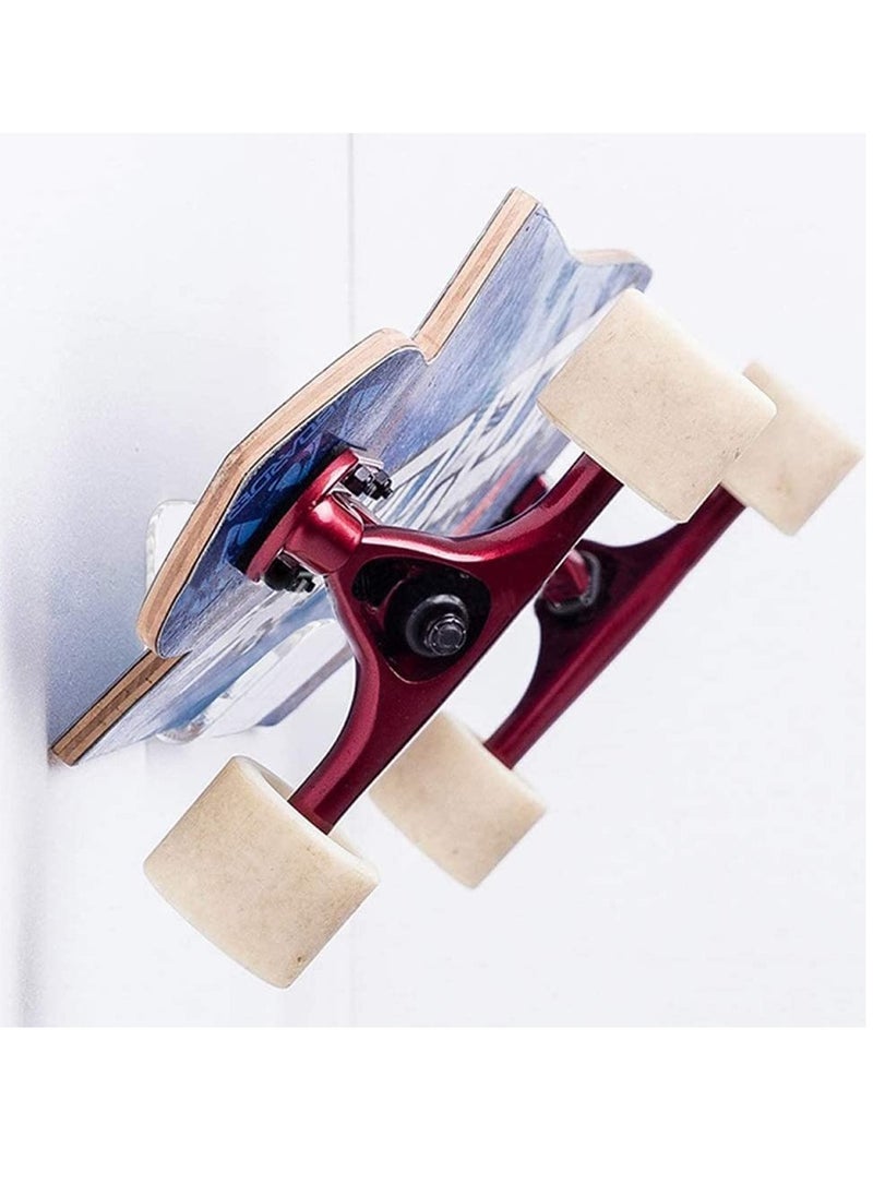 Generic - Skateboard Wall Mount Display, Rack Skateboard Hanger Wall Mount, Deck Clear Display, Skateboard Storage Standater Skis and Electric Skateboard - Image 1