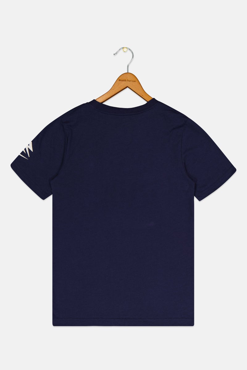 Nike 3Brand by Russell Wilson Kids Boy Graphic Print Outdoor T-Shirt, Navy - Image 2