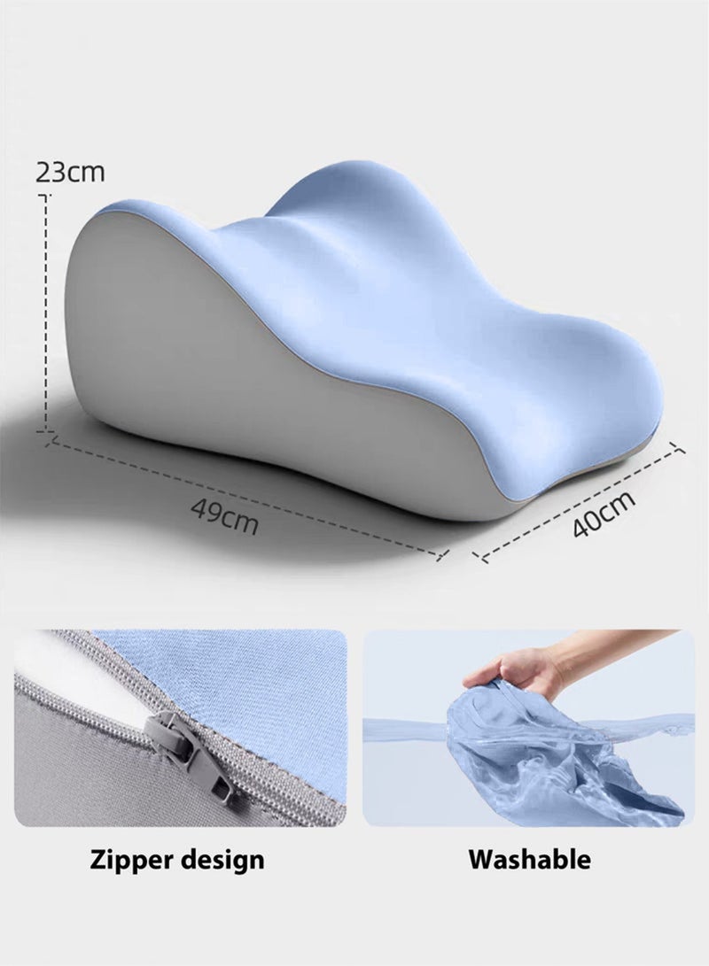 جورفنت وسادة رفع الساق متعددة الأغراض، وسادة أسفل الظهر، وسادة نوم محمولة، وسادة جسم، لرفع الساق أثناء النوم، أريكة، سفر، تخييم - Image 5