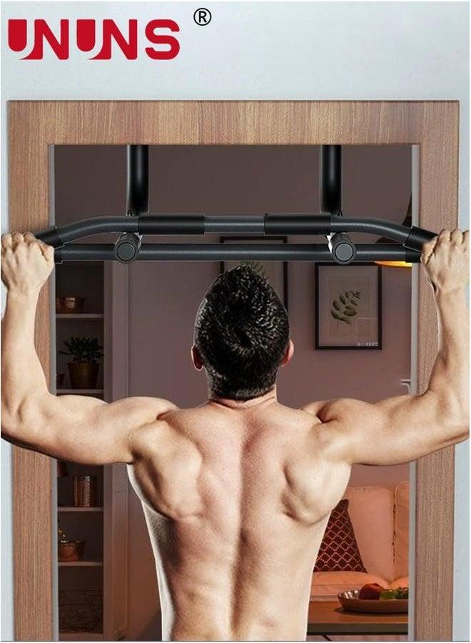 UNUNS Pull Up Bar For Doorway,Multi-Grip Chin-Up,Heavy Duty Doorway Trainer Home Gym Workout,Strength Training Pull-Up Bars,Portable Sit-Up Bars,Versatile Push Bars,Door - Image 4