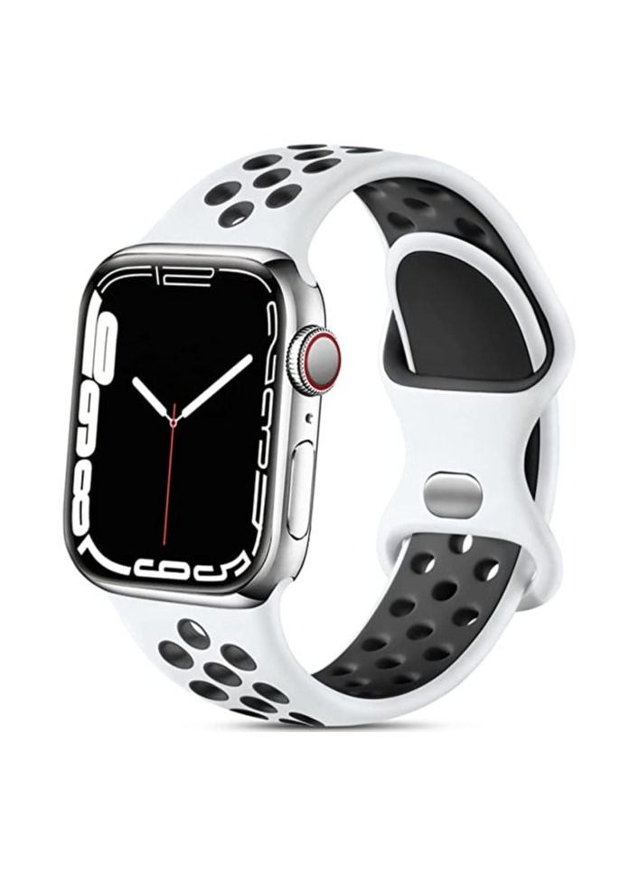 Rock Pow - Sports Band Nike Edition for Apple Watch Series Ultra/8/7/6/5/4/3/2/1 42/44/45/49mm - Image 1