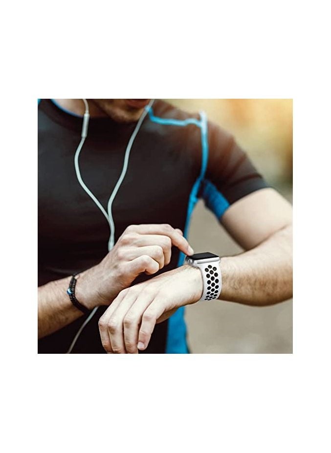Rock Pow - Sports Band Nike Edition for Apple Watch Series Ultra/8/7/6/5/4/3/2/1 42/44/45/49mm - Image 1