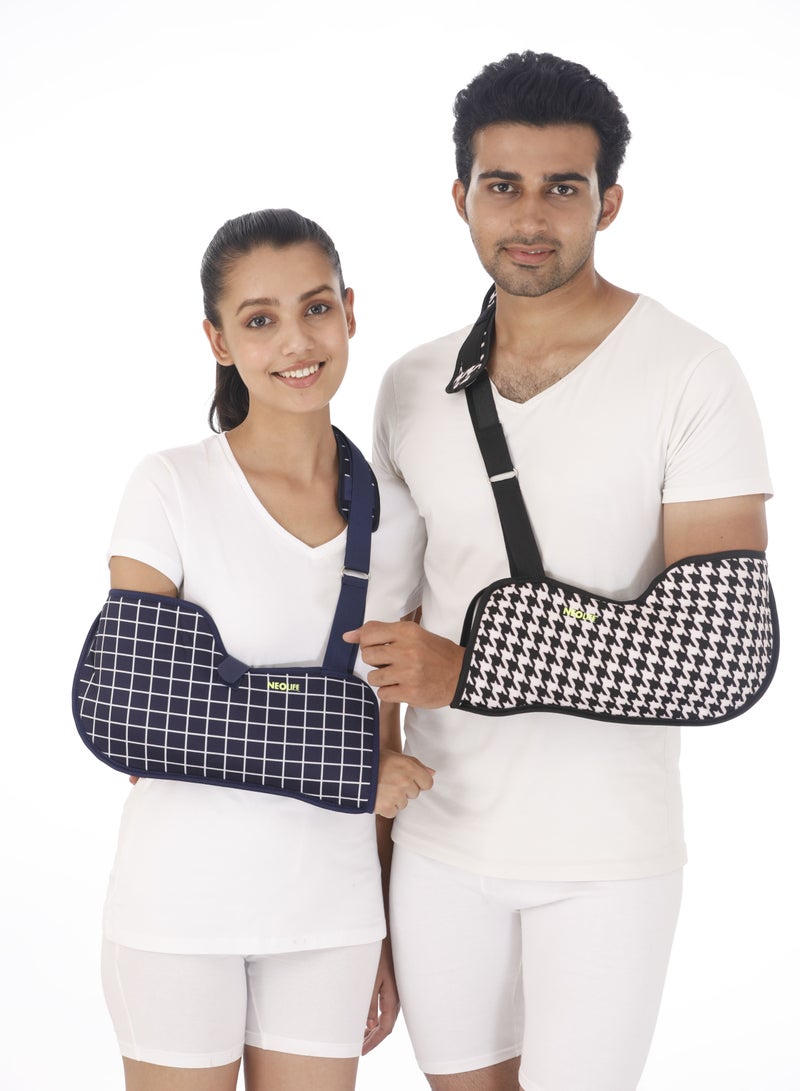 NEOLIFE Arm Sling (Stripes & Checks) - L