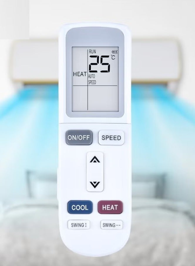 ELTRAZONE Replacement Remote Control for AUX, Rinnai, Akai, Besat, Shownic, Frego Air Conditioners | Compatible with YKR-L/101E, YKR-L/102E, YKR-L/103E - Image 2