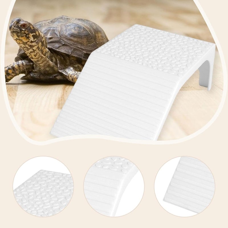 Tortoise Ramp Turtle Basking Platform Terrapin Sunbathe Aquatic Animals Decoration Aquarium Slope Tortoise Resting Dock, S - Image 2