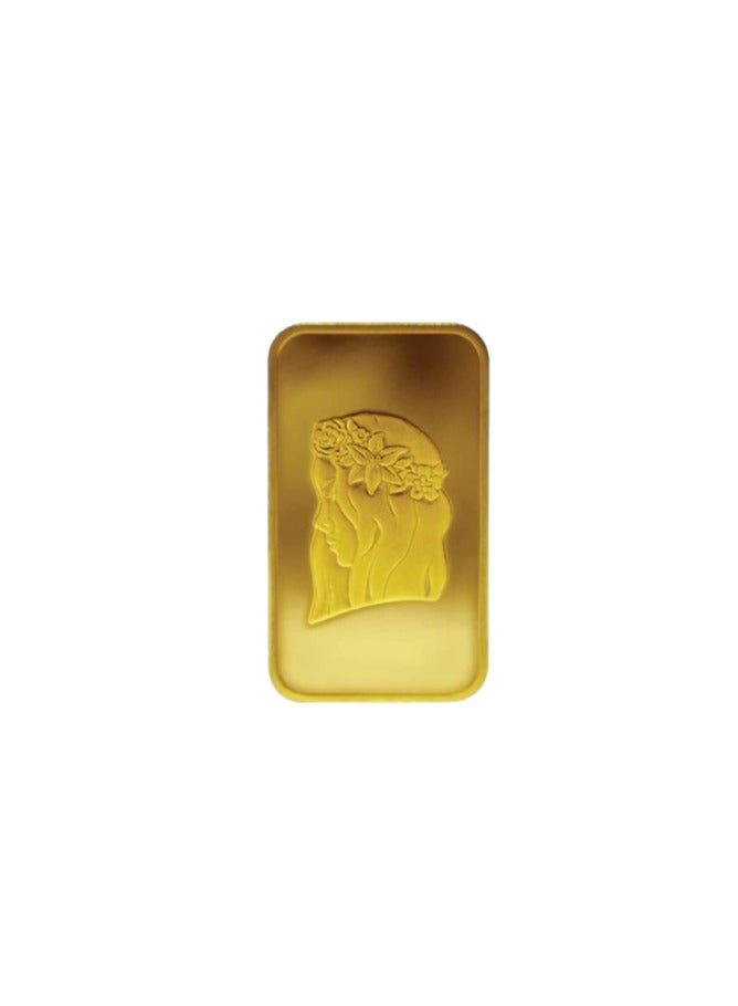 ETIHAD Al Etihad Gold 5 grm 999.9 Purity 24KT Gold Bar - 5 Gram  - Image 2