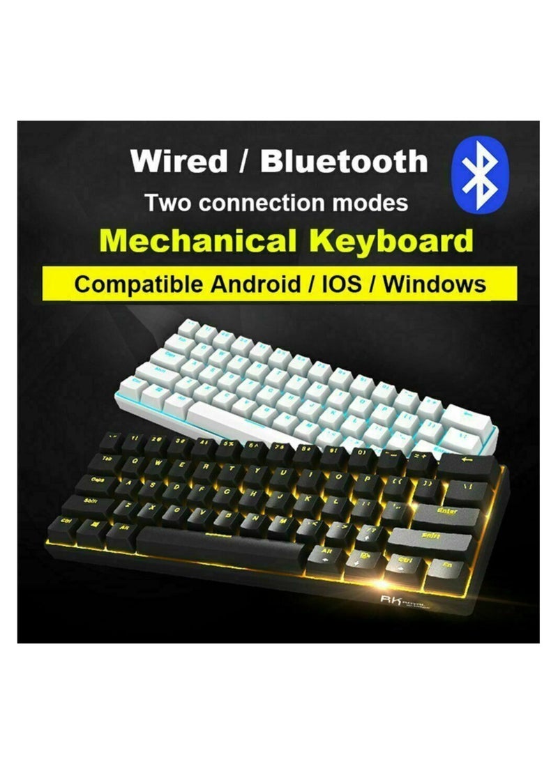 RK61 61-Key White Backlight Bluetooth/2.4G Wireless/USB Wired Three Modes Tablet Computer Mobile Office Gaming Keyboard - pzsku/Z1365721C69FFB1D59E41Z/45/_/1719376767/bc886836-f26e-4073-a4c5-f7d655fc23e3