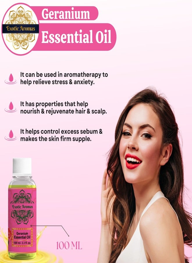 Exotic Aromas Geranium Essential Oil,100 Ml - Image 3