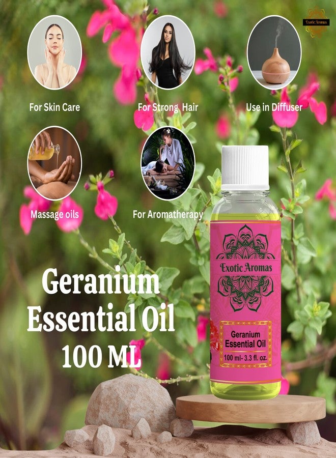 Exotic Aromas Geranium Essential Oil,100 Ml - Image 2