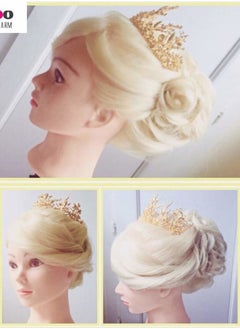 Beauty Star Mannequin Head, Beauty Star 24 Inch Creamy-White Long Hair Styling Training Head Manikin Cosmetology Doll Head with Clamp Stand and Accessories (Suitable for Straightening, Curling, Perming)  - Image 5