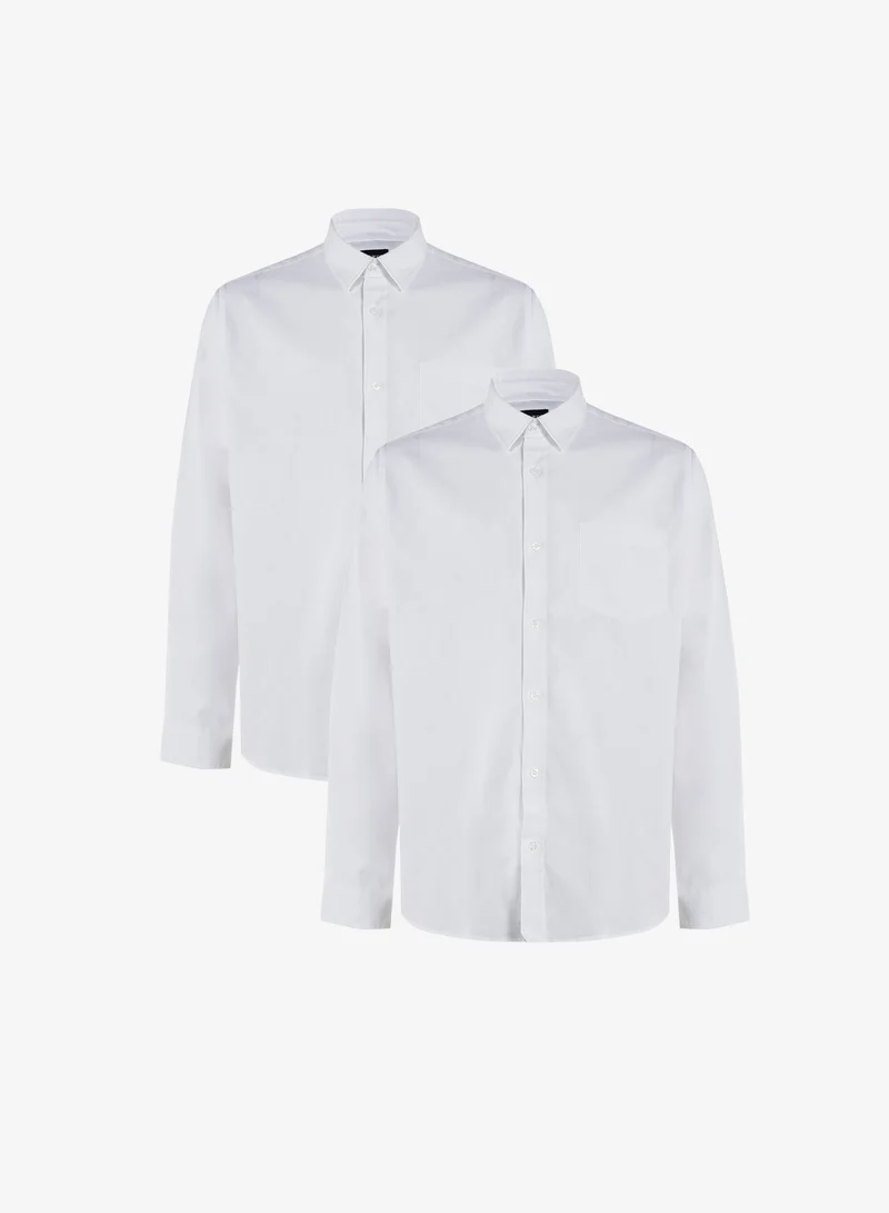 Stretch Cotton Slim Fit Shirt