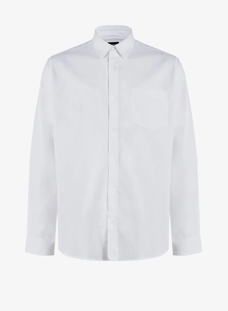 Stretch Cotton Slim Fit Shirt