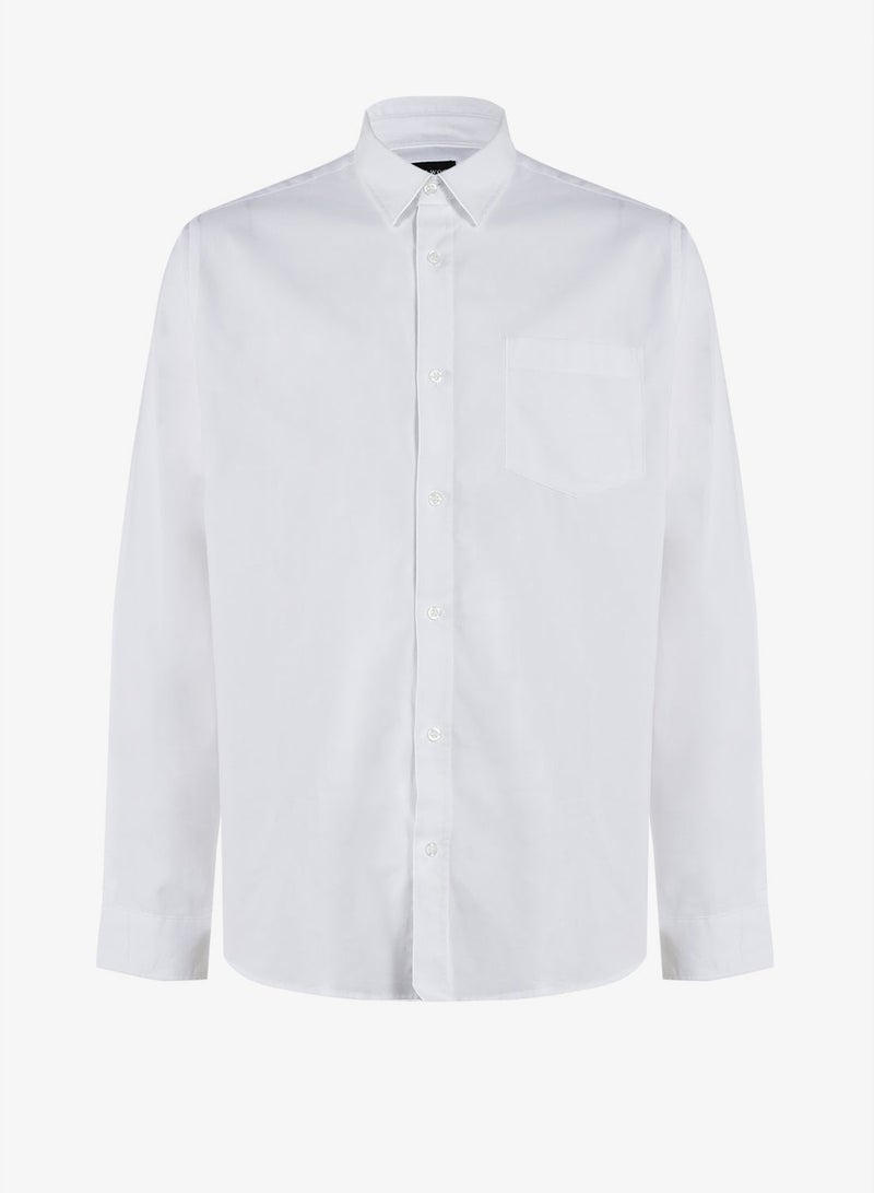 Robert Wood Stretch Cotton Slim Fit Shirt - Image 1
