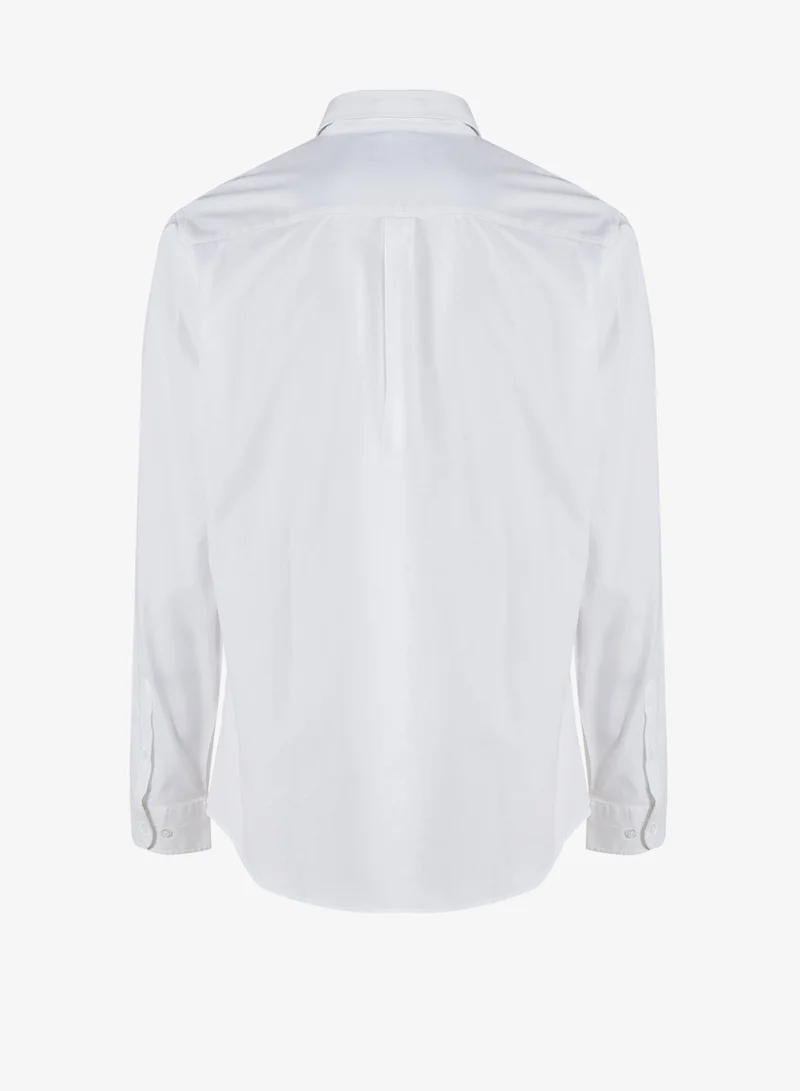 Robert Wood Stretch Cotton Slim Fit Shirt