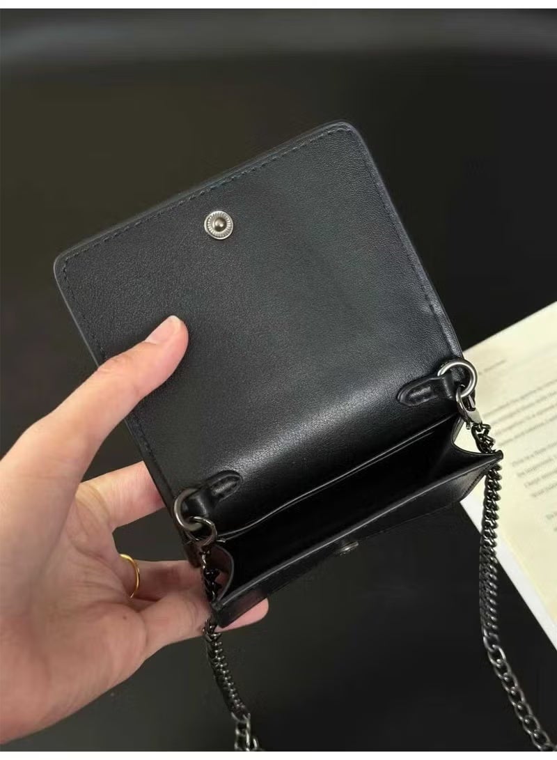 كوتش اوت ليت حقيبة يد/محفظة صغيرة مع سلسلة - Image 5